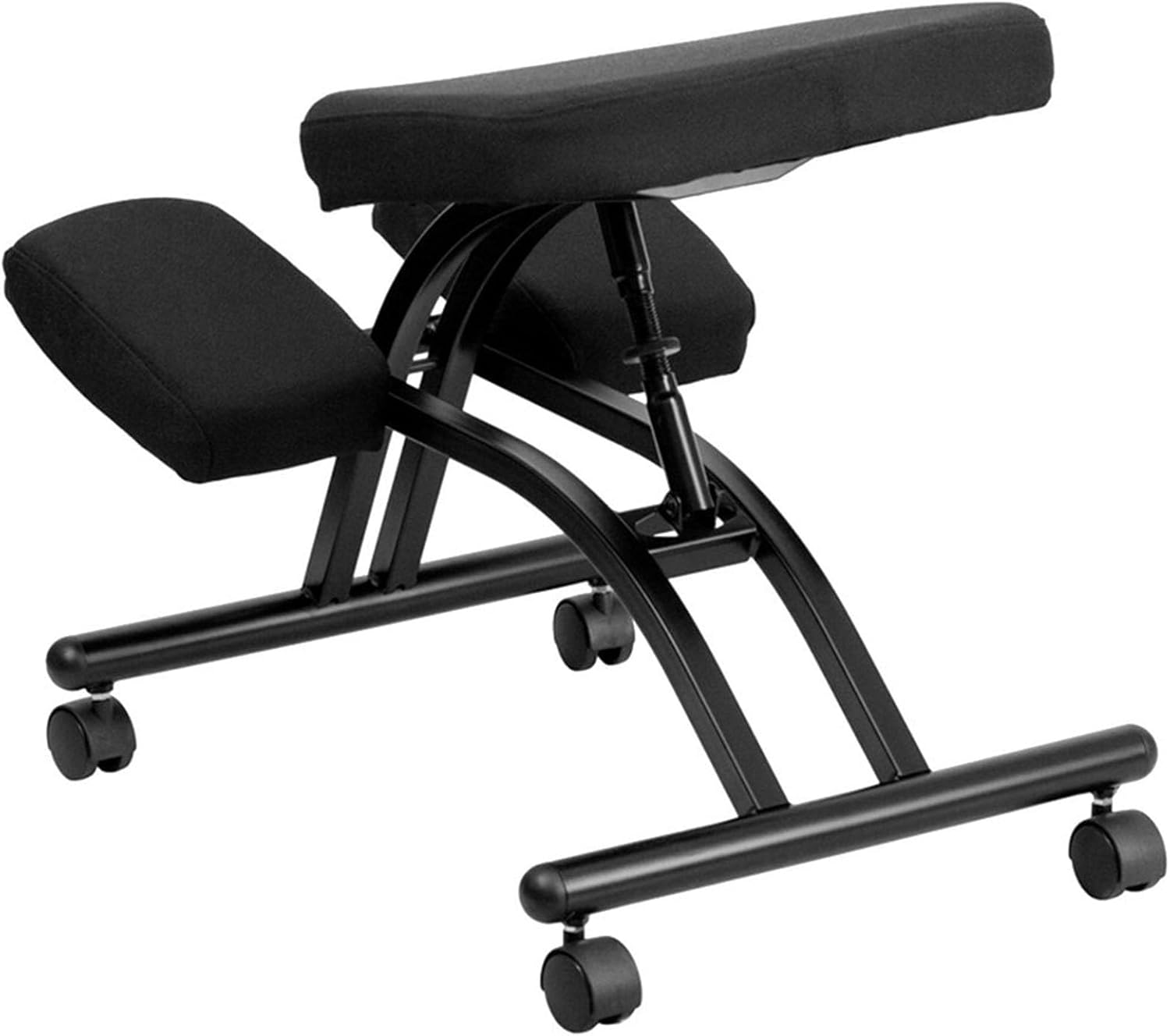 SFKLYU Kneeling Chair Ergonomic Height and Angle Adjustable Stool with Brake and Smooth Gliding Casters for Home and Office,A1