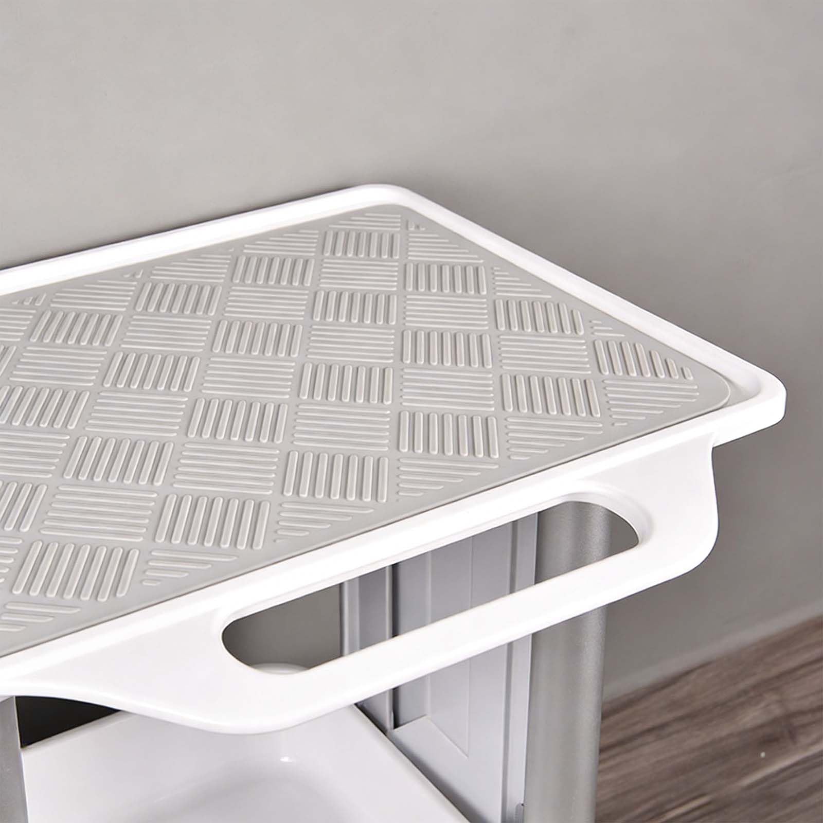 Carrello con cassetto per conservazione medica, carrello mobile per casa, ufficio, ospedale, clinica, ideale per ultrasuoni e apparecchiature mediche
