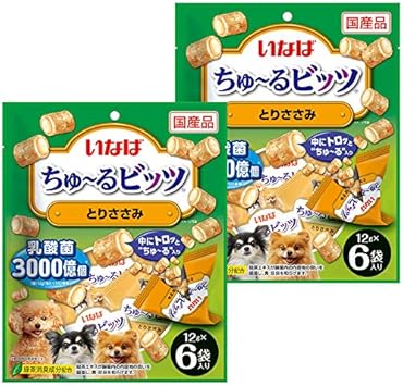 Amazon いなばペットフード ちゅ るビッツ 乳酸菌3000億個 犬用おやつ とりささみ まとめ買い いなば食品 ビスケット クッキー スナック 通販 Amazon いなばペットフード ちゅ るビッツ 乳酸菌3000億個 犬用おやつ とりささみ まとめ買い いなば食品 ビスケット クッキー スナック 通販