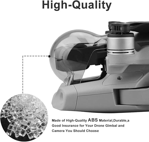 Miniatura 5 de XBERSTAR Gimbal cubierta de guardia abrazadera de cámara protector de la tapa capó para DJI MAVIC AIR 2 Drone Quadcopter