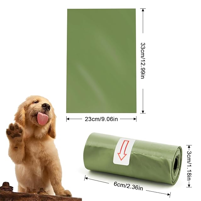 Foto 2 de 7 de Hundekotbeutel BiologiAbbaubare,Hundetüten Kotbeutel Kotbeutel für Hunde,510 pcs Dog Poop Bags,100%…