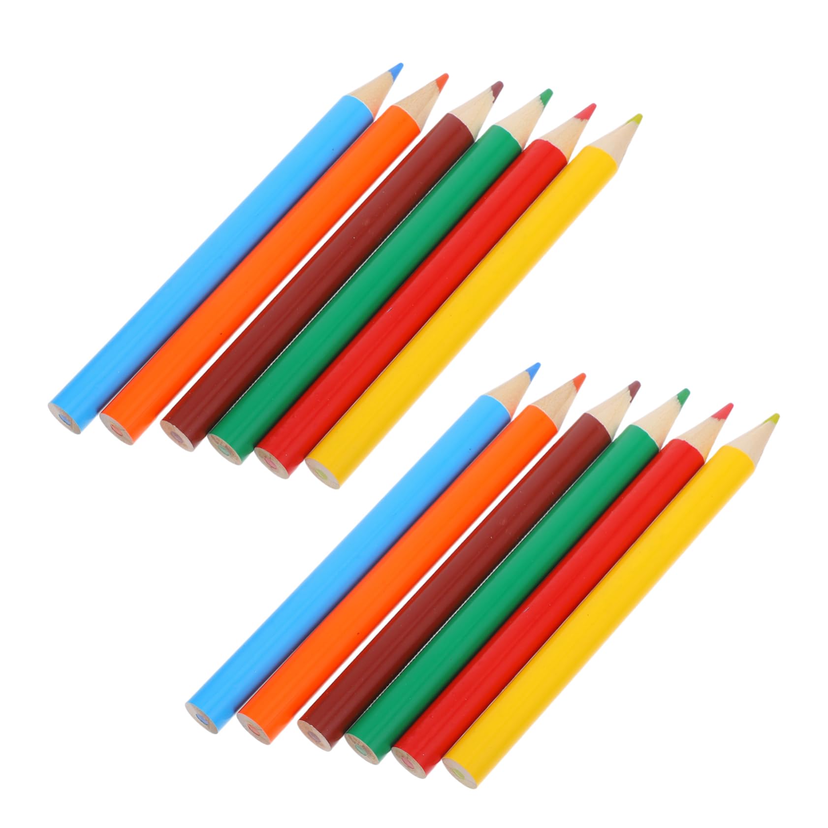 Amazon.co.jp: 120個 ミニ色鉛筆 教室用ミニ鉛筆 誕生日パーティーの