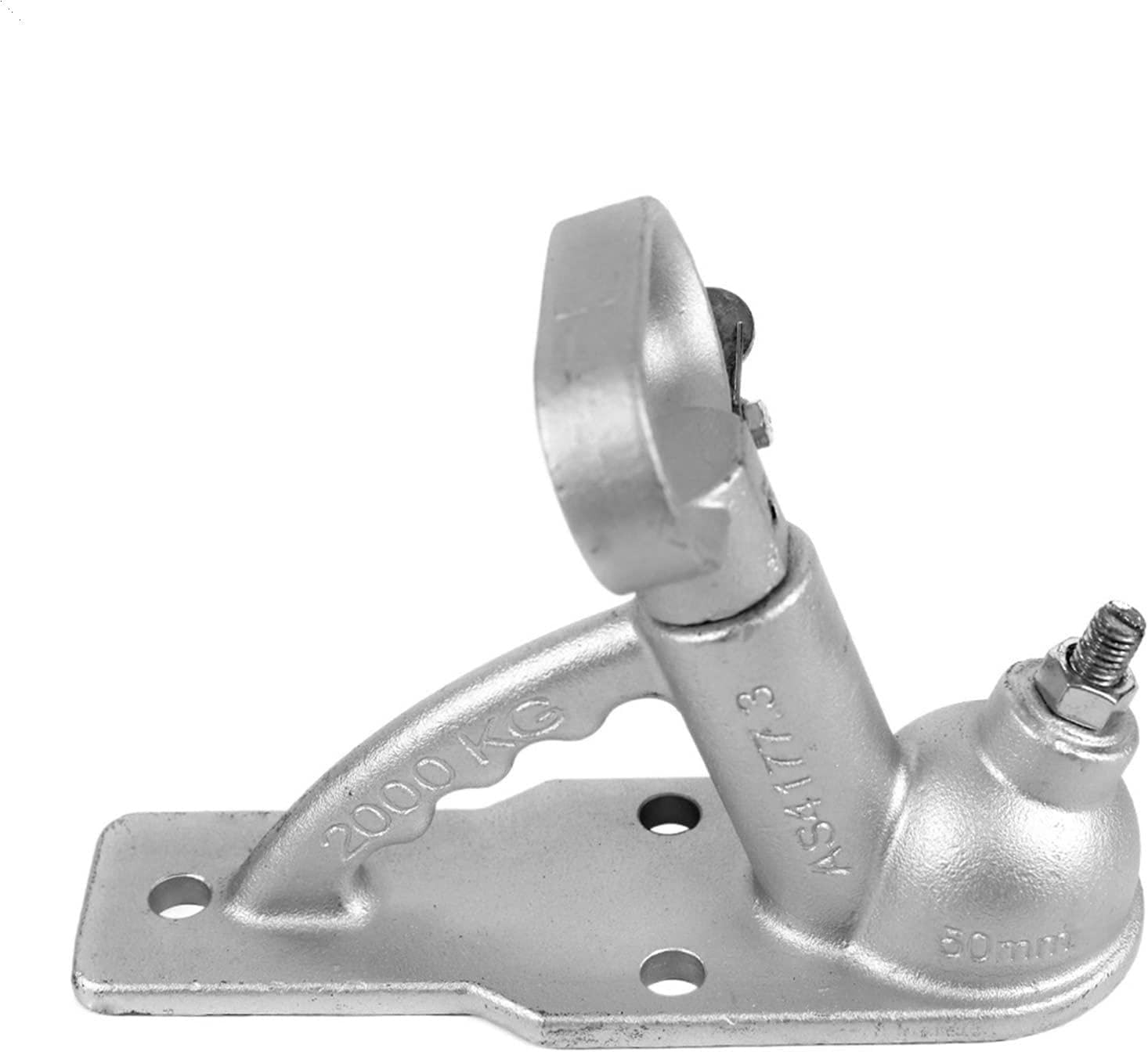 Trailer Hitches Tow 2000KGS 3 Holes Casting Trailer Coupler Coupling AU Style Connector Fits 50mm Hitch Ball RV Camper Caravan Accessories Parts