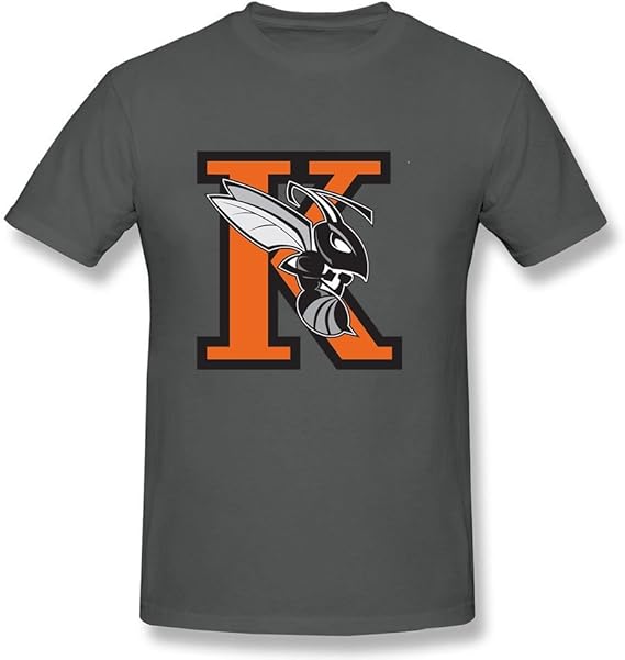 Funny Men logo kalamazoo college athletics 100 Cotton Short Sleeve T