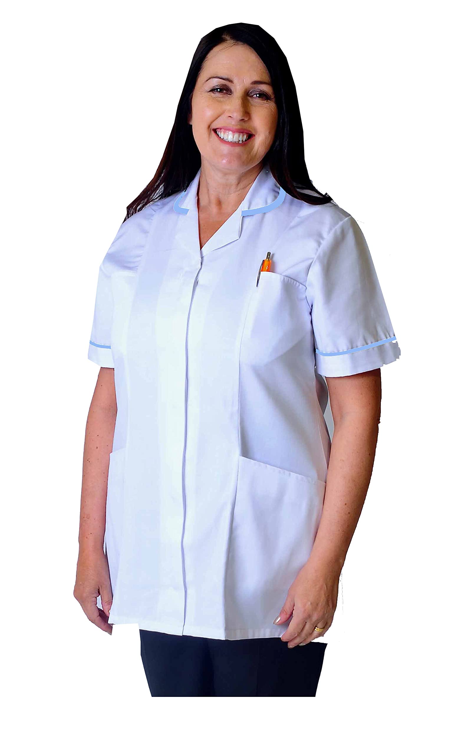 Skywear T66 Healthcare and Beauty Tunics Woman Girls Ladies Tops Office Uniform Shirts in Multicolors — view 22