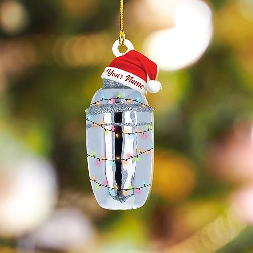 Adornos de Navidad personalizados de camarero, adorno de camarero, regalo personalizado de camarero, el mejor adorno de Navidad 2023, adorno