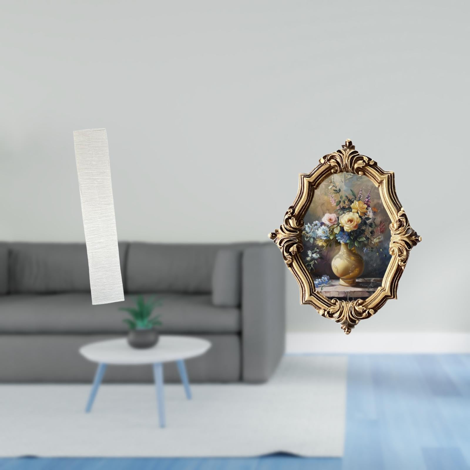 Enakshi®Living Room Paper Floor Lamp Shade with Vintage Resin Photo Frame Art Crafts Collections for Office Bedroom Gallery DécorStanding Lamp Light Cover Holder-image-16
