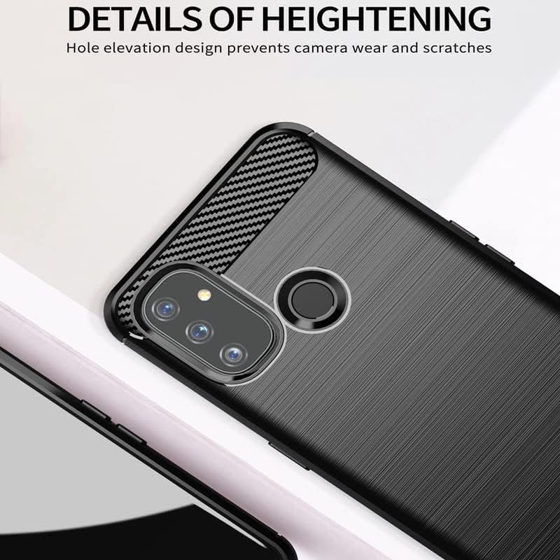 Image of Basic Case for Oneplus Nord N100 (Carbon Fibre Black)