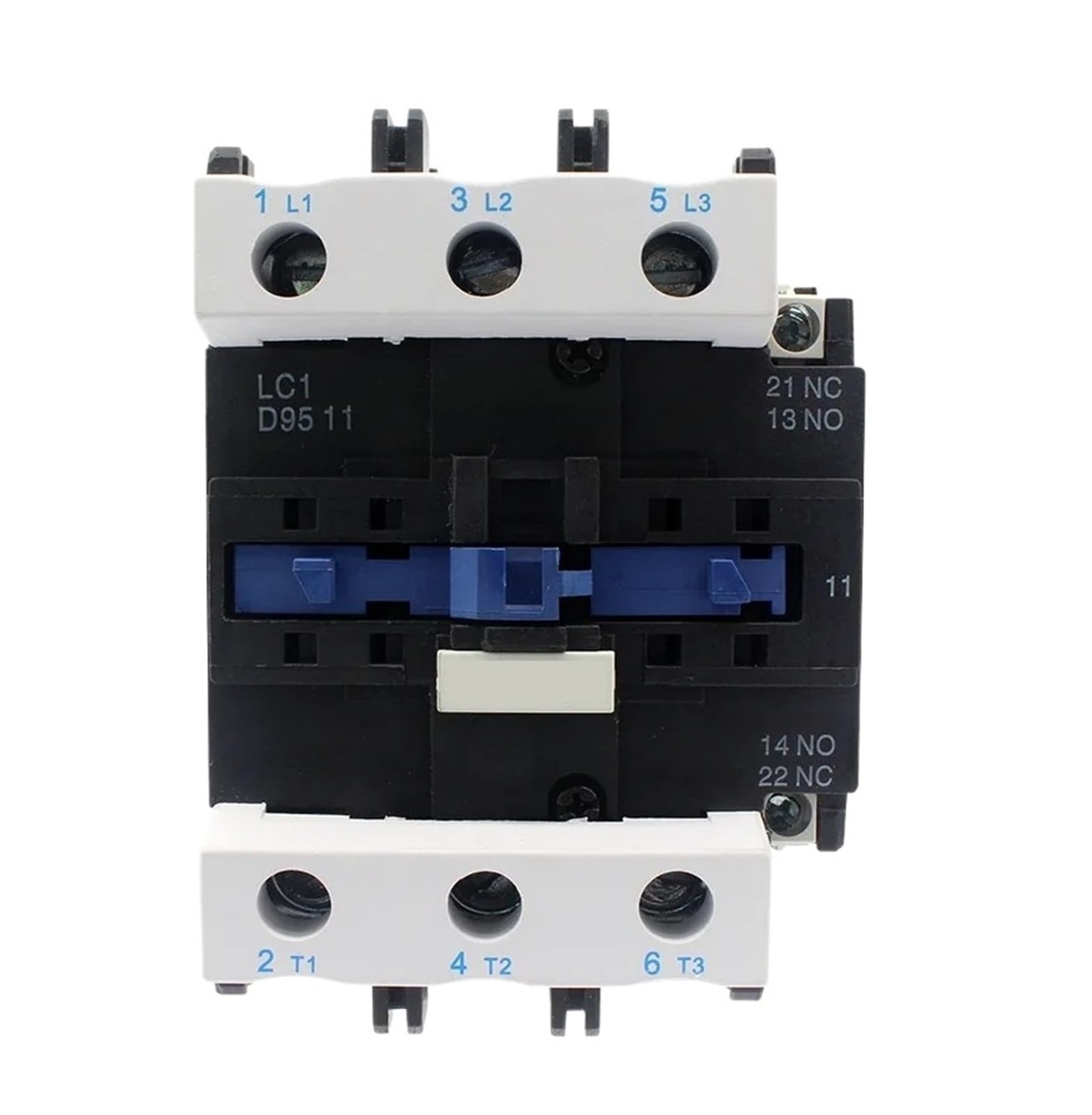 WCNGRFRNB AC contactor AC Contactor LC1-D95 95A 220V 50/60Hz Electrical Contactor Din Rail Mounted 3P+NO+NC