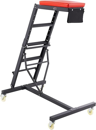 Miniatura 9 de VEVOR Enredadera automotriz superior, con altura ajustable de 49.6 a 75.6 pulgadas, capacidad de 400 libras, 4 ruedas giratorias, enredadera