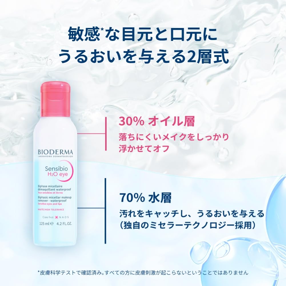 ビオデルマ サンシビオ エイチツーオー アイ ポイントメイク用クレンジング