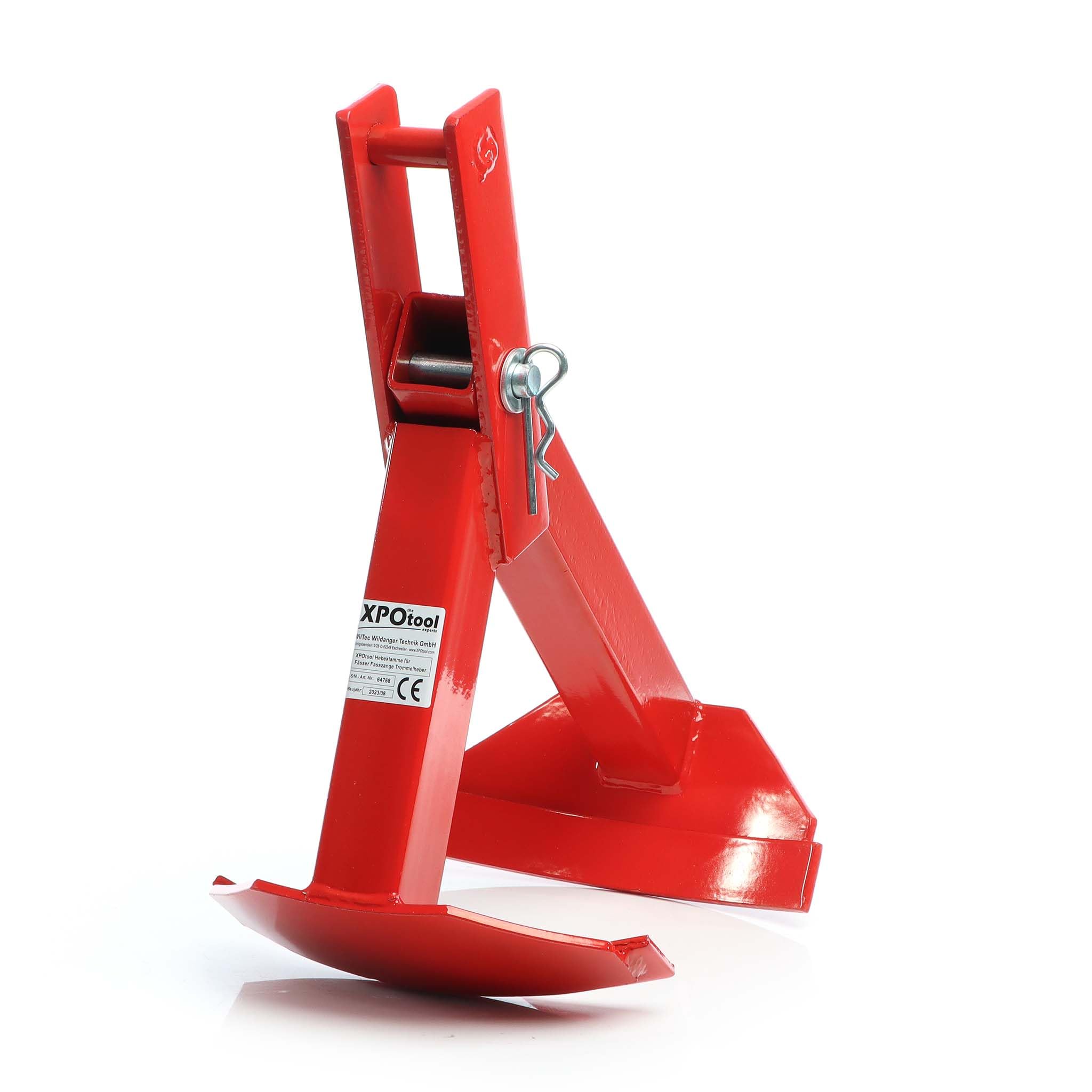 XPOtool Pinza per sollevamento fusti in verticale fino a 210l e max 500kg Sollevatore barili