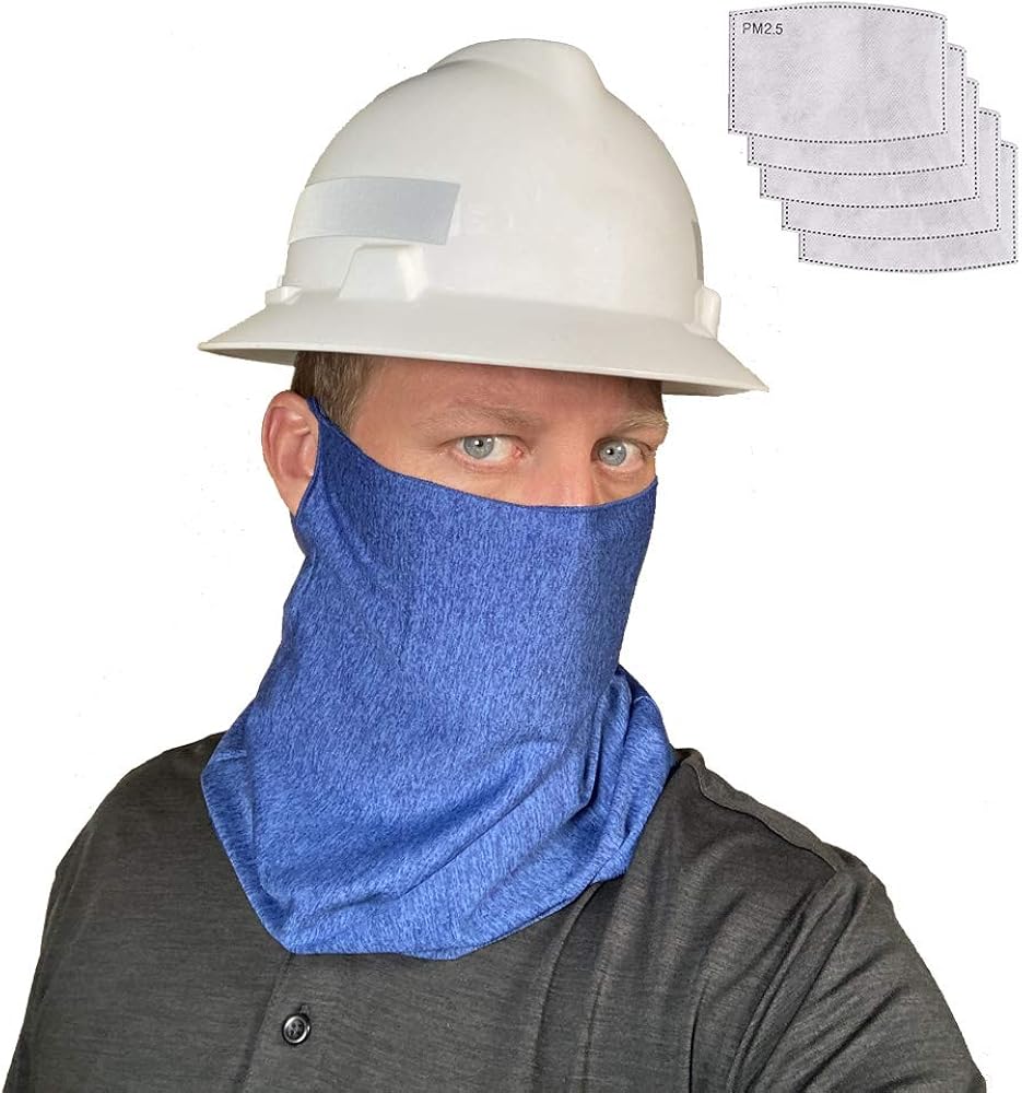 Gator Mask Ear Loop Neck Gaiter Face Cover Filters