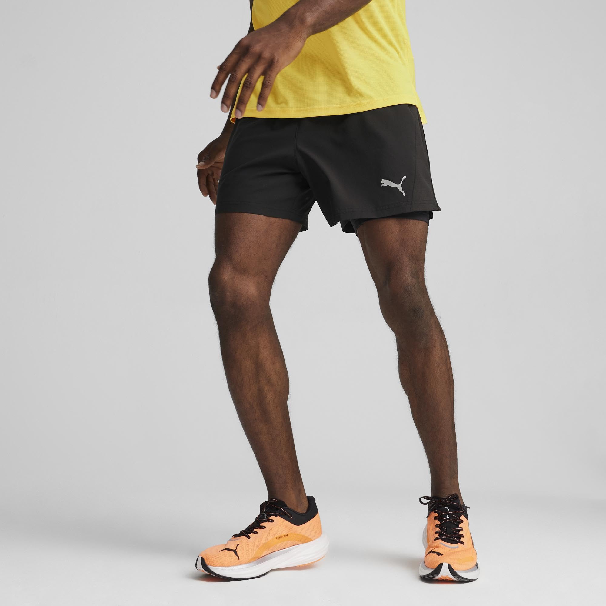 PUMA Męskie spodenki do biegania ULTRAWEAVE 2 w 1 do biegania