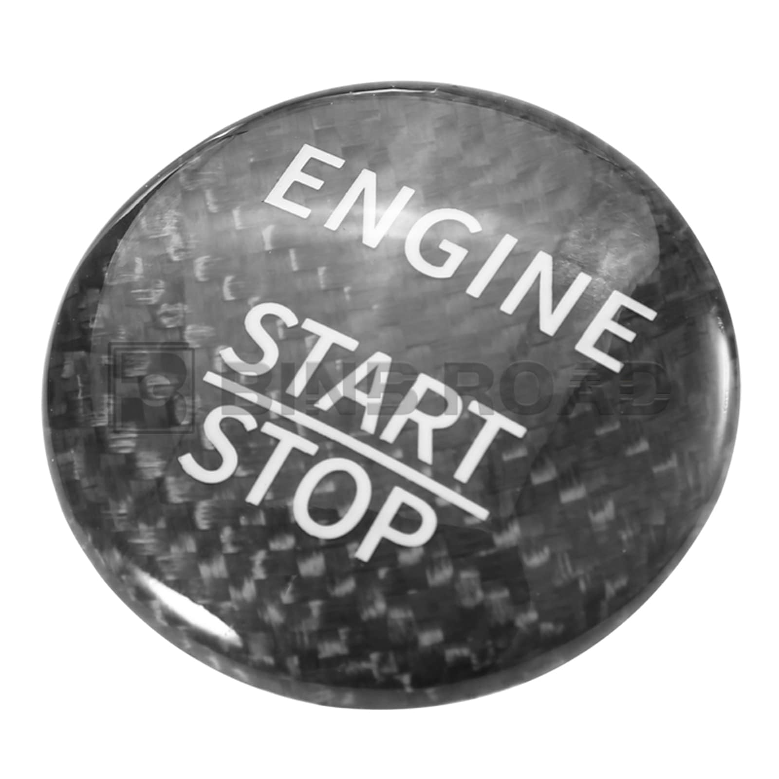 Photo 1 of BINB ROAD Carbon Fiber Engine Start Stop Button Cover Trim for Mercedes Benz