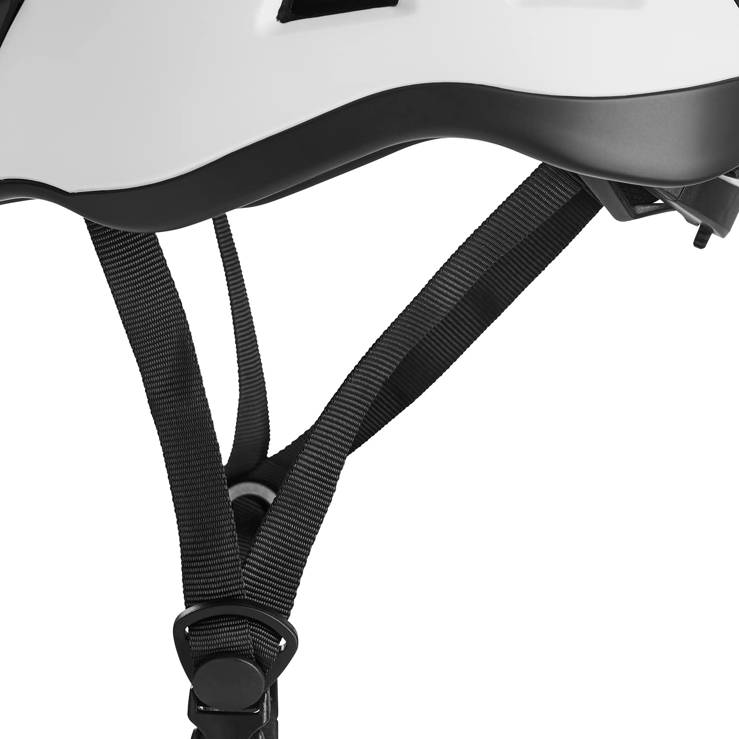 BLACK CREVICE Casco da sci MATREI I Casco da sci con fori per areazione I Casco adattabile I Casco imbottito con protezione mento I Casco traspirante uomo e donna I Protezione perfetta