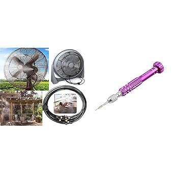 Diy Crafts 6226 44054 43928 Fitting Tap Adaptor Quick Connector Hose Garden Durable, Multicolor, 4 Piece + Diy Crafts 12162 5 in 1 Multi-magnetic Screwdriver Set, Precision Repair Tool Kit, Multicolor