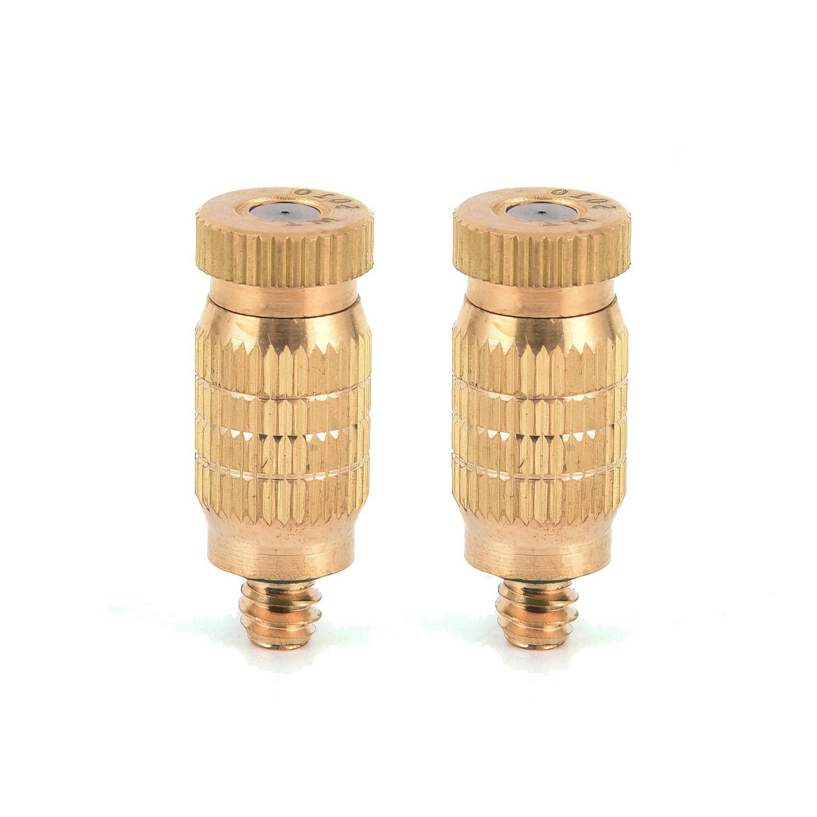 Buses de brumisation en laiton (lot de 50) têtes basse pression 0.2mm pour l'arrosage du jardin