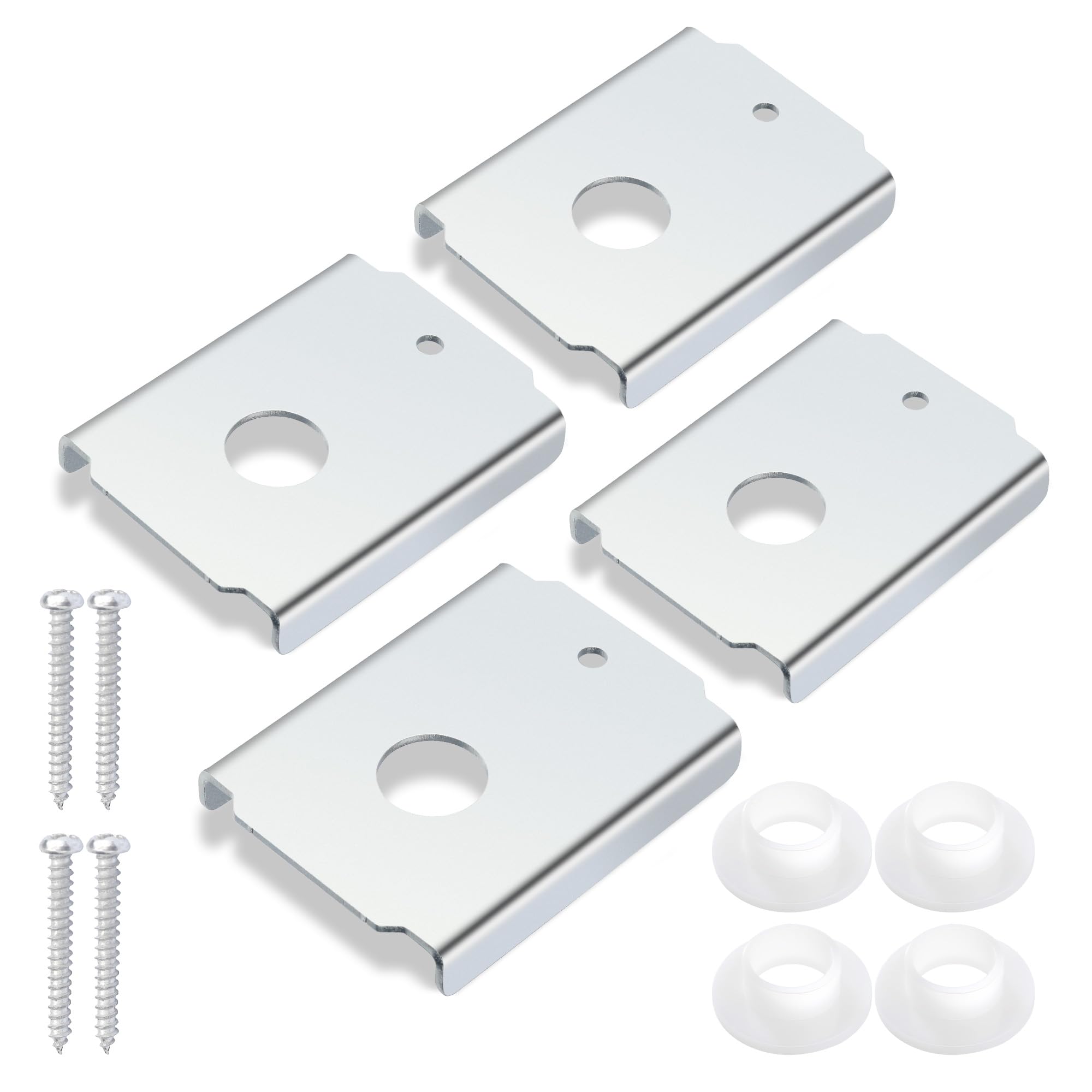 N7192 Bi-fold Door Repair Bracket Bifold Closet Doors Repair Kit for 1-3 8 in Wood Doors Top or