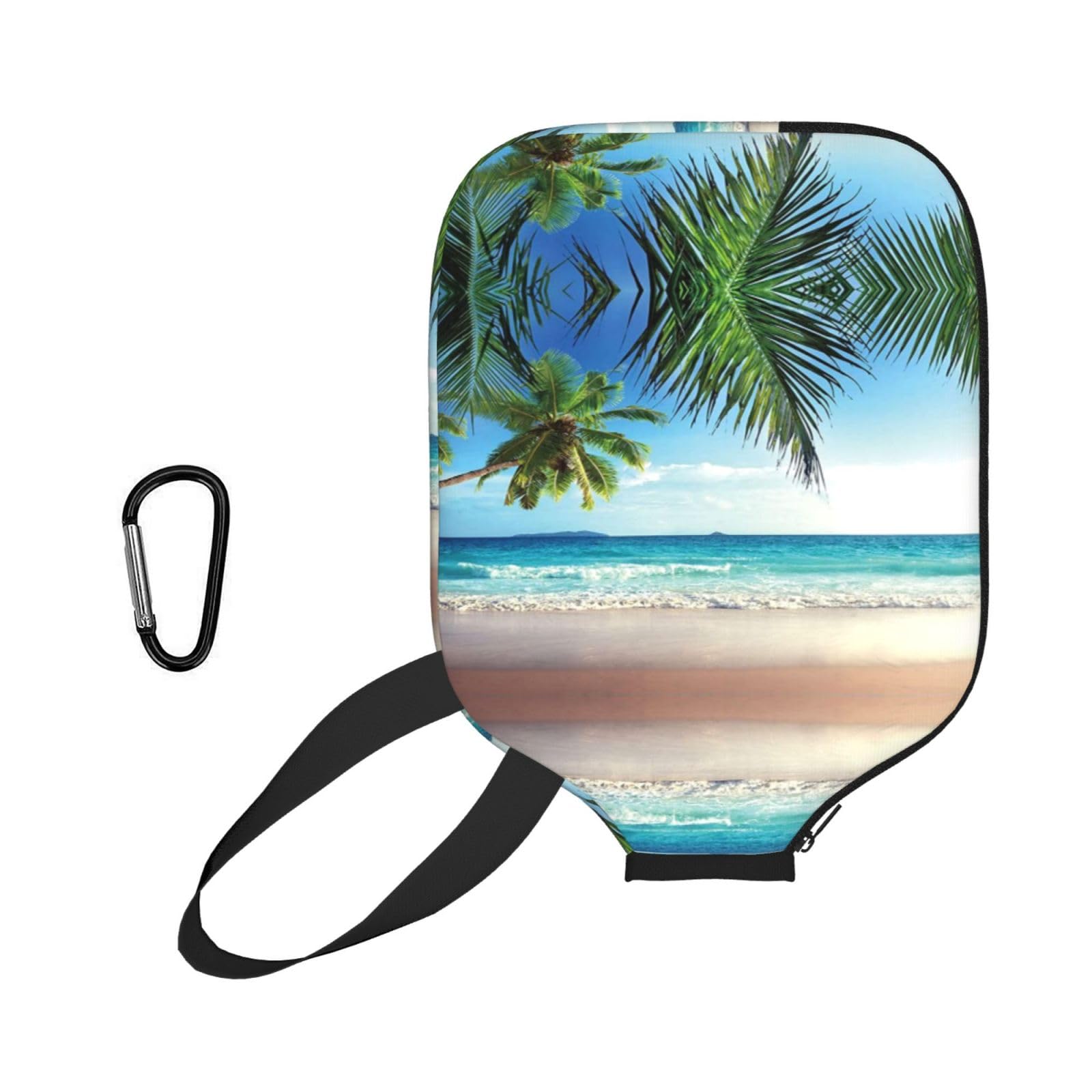 ESNAIUVCD Tropical Palm Tree Hawaii Beach Print