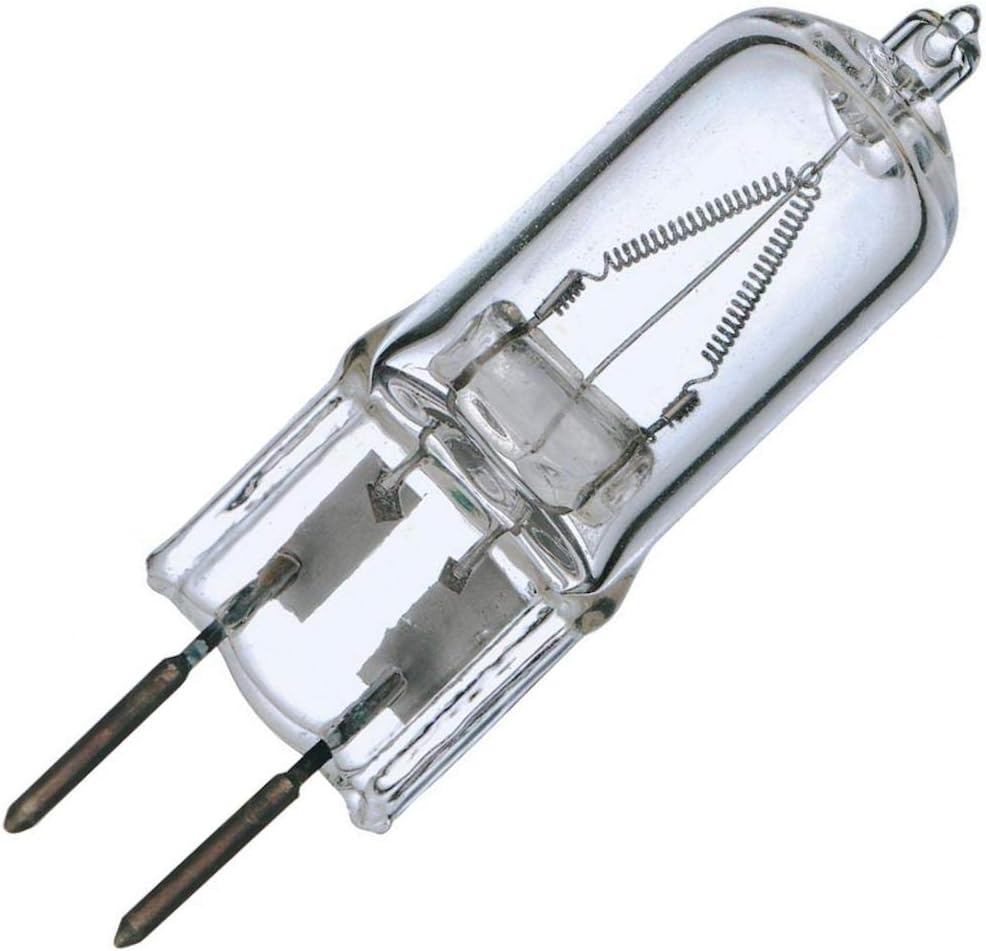 Satco S3197 120V 25-Watt T4 GY6.35 Base Light Bulb, Clear, 1.8 x 1.8 x 2 Inch