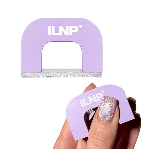 ILNP U Magnet - Purple 30 Pound Horseshoe Nail Art Magnet | Magnetic Nail Polish Tool for Cat Eye, Velvet, Aura, 3D Effect - Purple