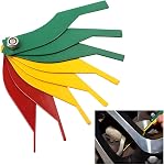 XINLIYA Car Brake Lining Thickness Gauge, 8-Piece SAE & Metric Vehicles Tire Thread Depth Gauge, Automotive Brake Pad Measure Tool Accessories, Universal for SUV, Truck, RV