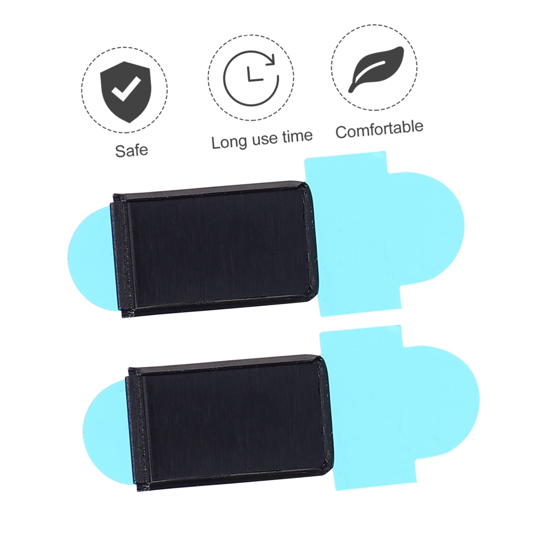 Uonlytech 10piezas Cubiertas Adhesivas para Webcam Deslizantes De Privacidad para Laptop Tablet y Móvil Protección Anti-Hacker Diseño Ultra Delgado y Fácil De Usar
