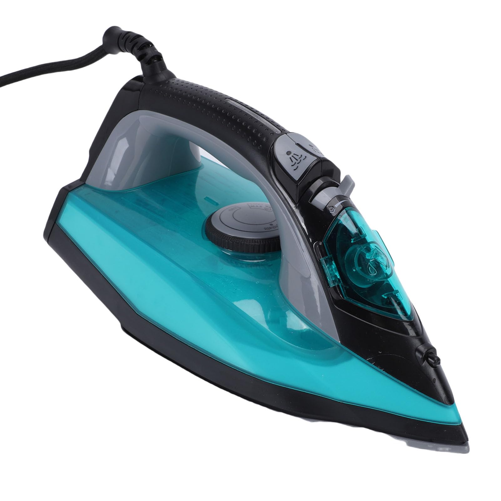Generic Generic Plancha de Potente Plancha de Ropa de Mano de Doble Uso de 2200 W para Viajes a Casa, Material ABS Tanque de Agua de 380 Ml (Enchufe de la UE) (Enchufe de la UE)