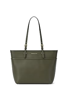 Michael Kors Winston Medium Top-Zip Pocket Tote Bag