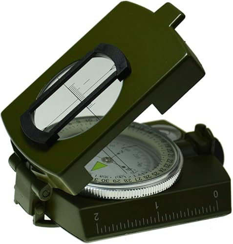 Miniatura 6 de Brújula,Brújula impermeable de metal Banne,Brújula de camping Brújula puntero fluorescente