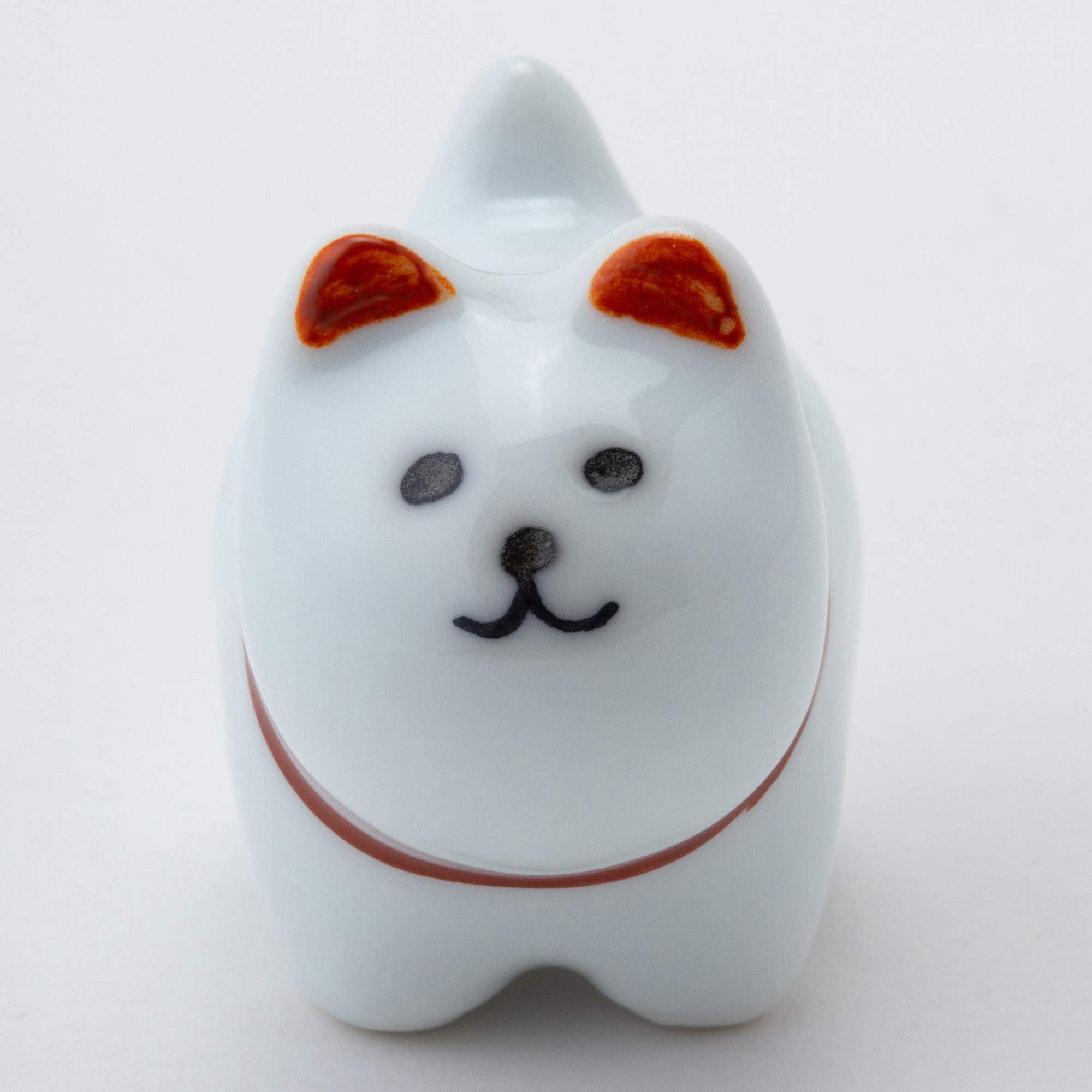 Amazon｜波佐見焼 箸置 犬 赤色 04749｜箸置き オンライン通販