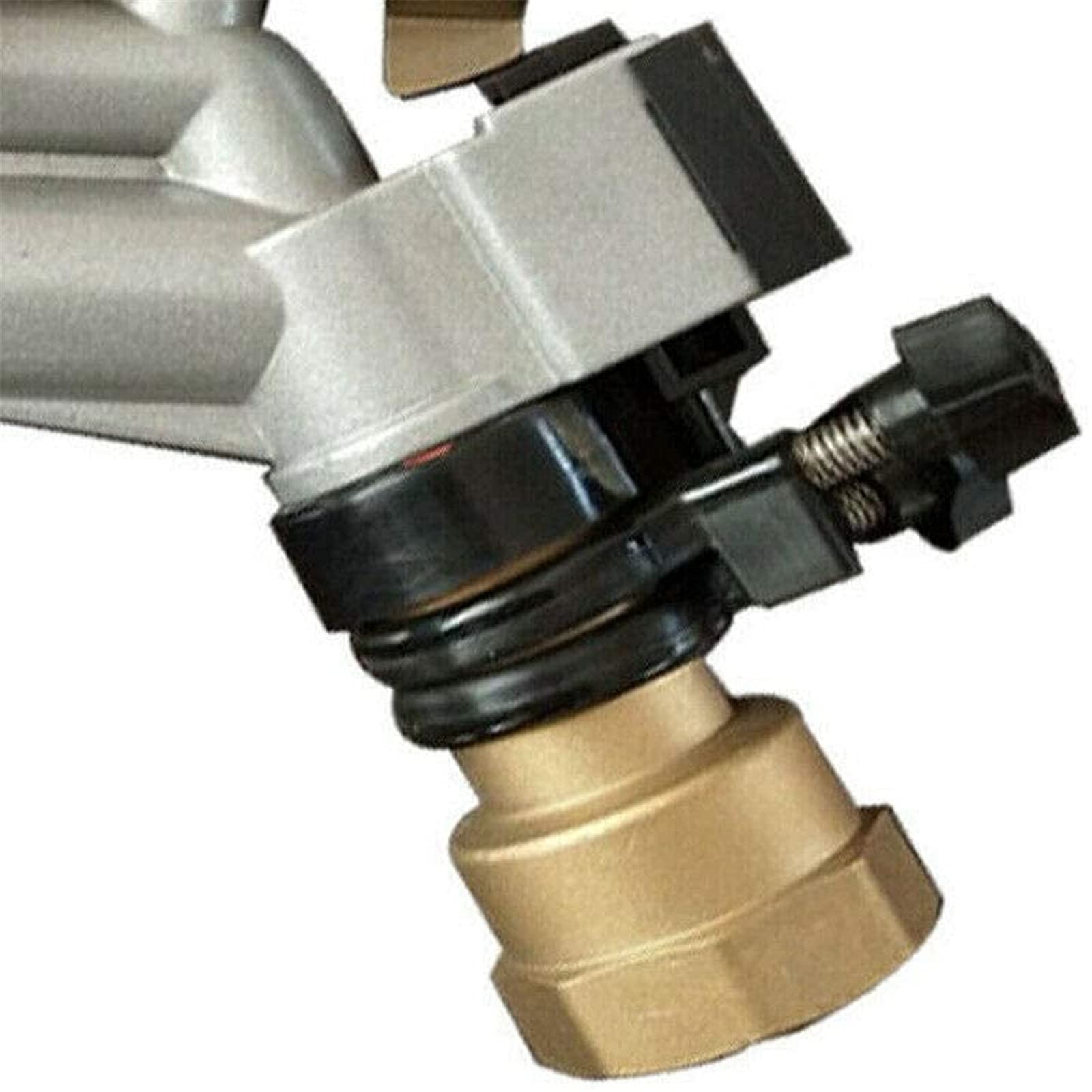Irrigatore da Giardino Irrigatore a Impatto in Ottone Resistente Sprinkler a Lunga Distanza con Filettatura Femmina da 1,5 Pollici,