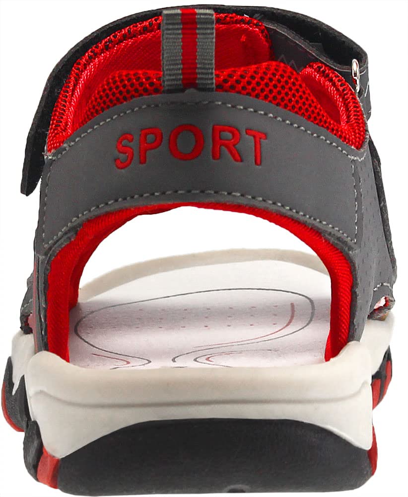 Sandales Bout Ouvert Garçon Sandales de Marche Été Chaussures de Plage Enfants(25-38 EU)