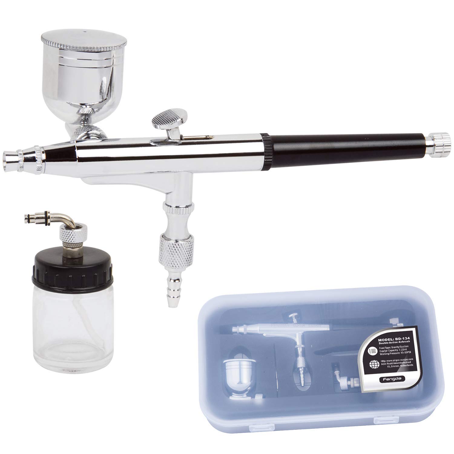 Buy Timbertech Performance Side Feed Airbrush BD134, MultiPurpose