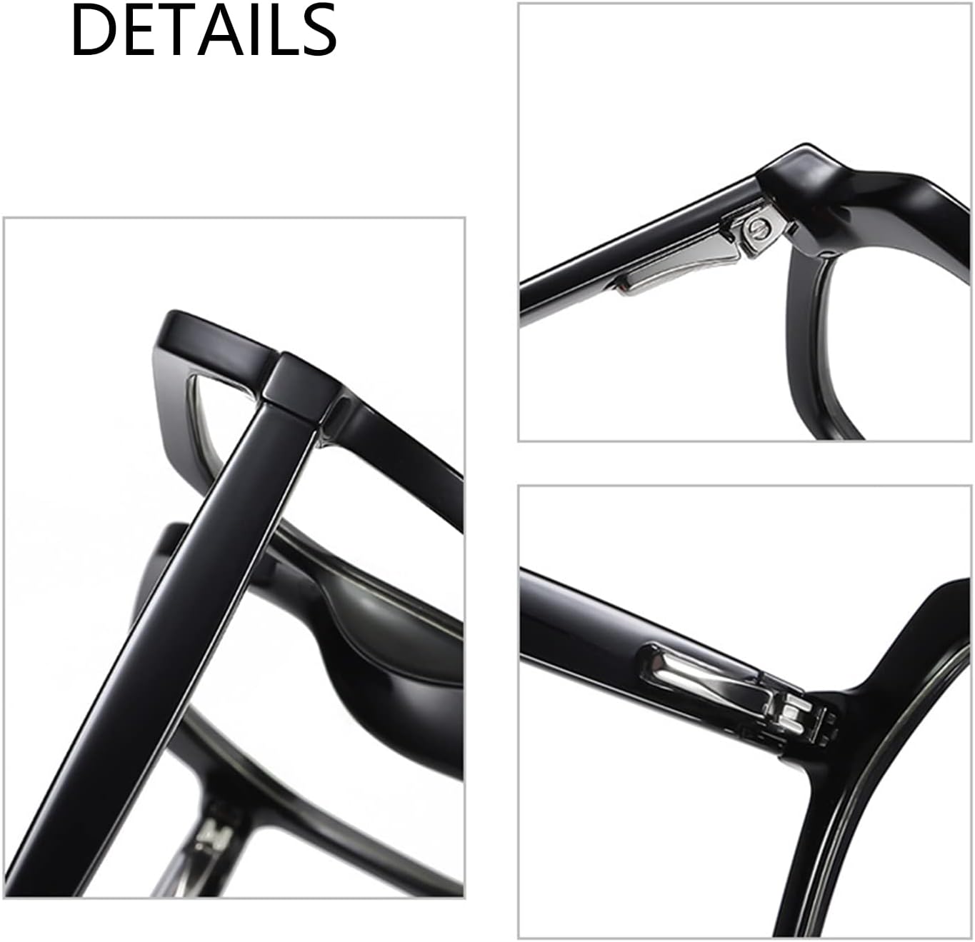 Oversized Blue Light Glasses for Women Men, Anti Eye Strain Computer Glasses for Reading/Gaming - Image 5