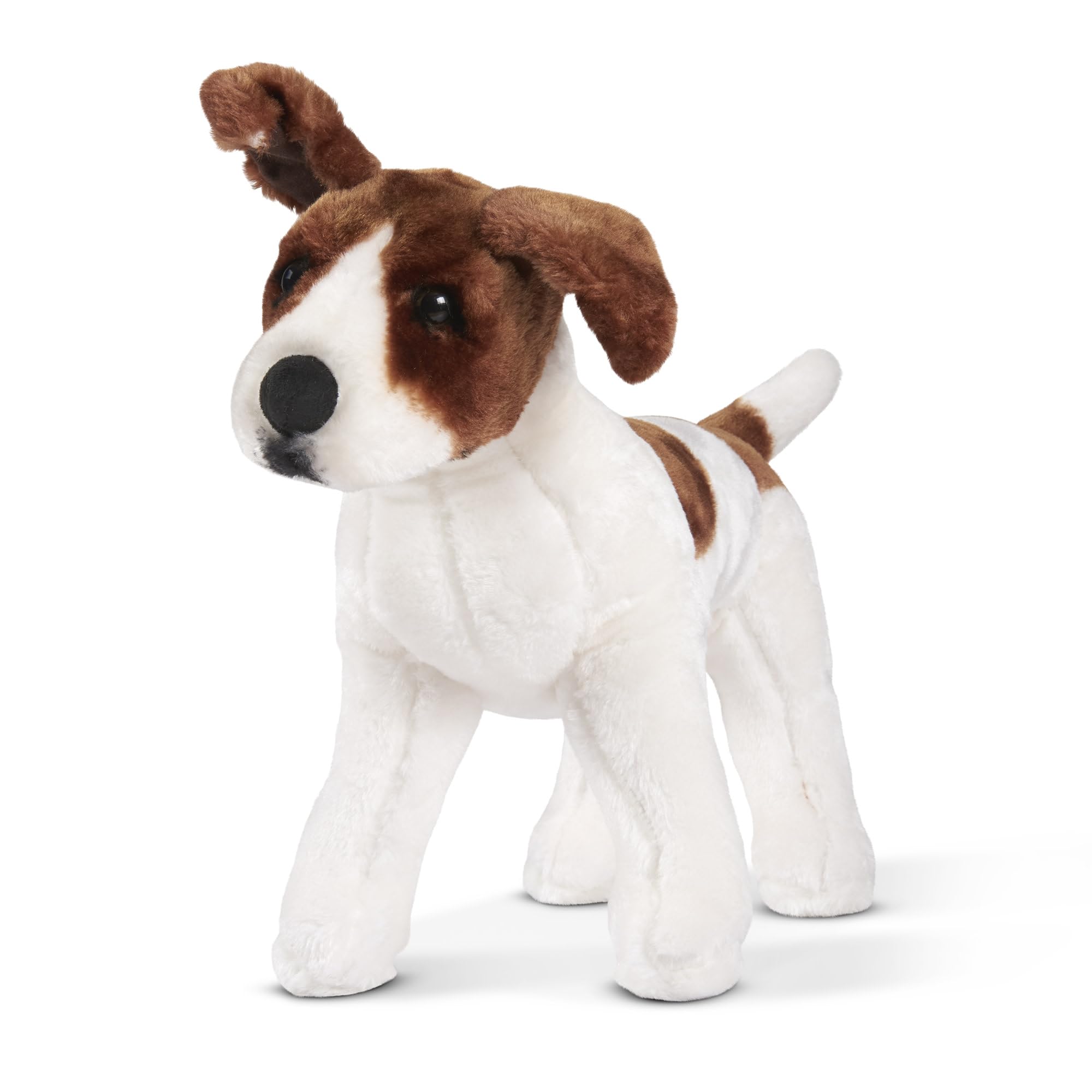 Melissa & Doug Jack Russell Terrier | Big Cuddly Plush Dog, Cute