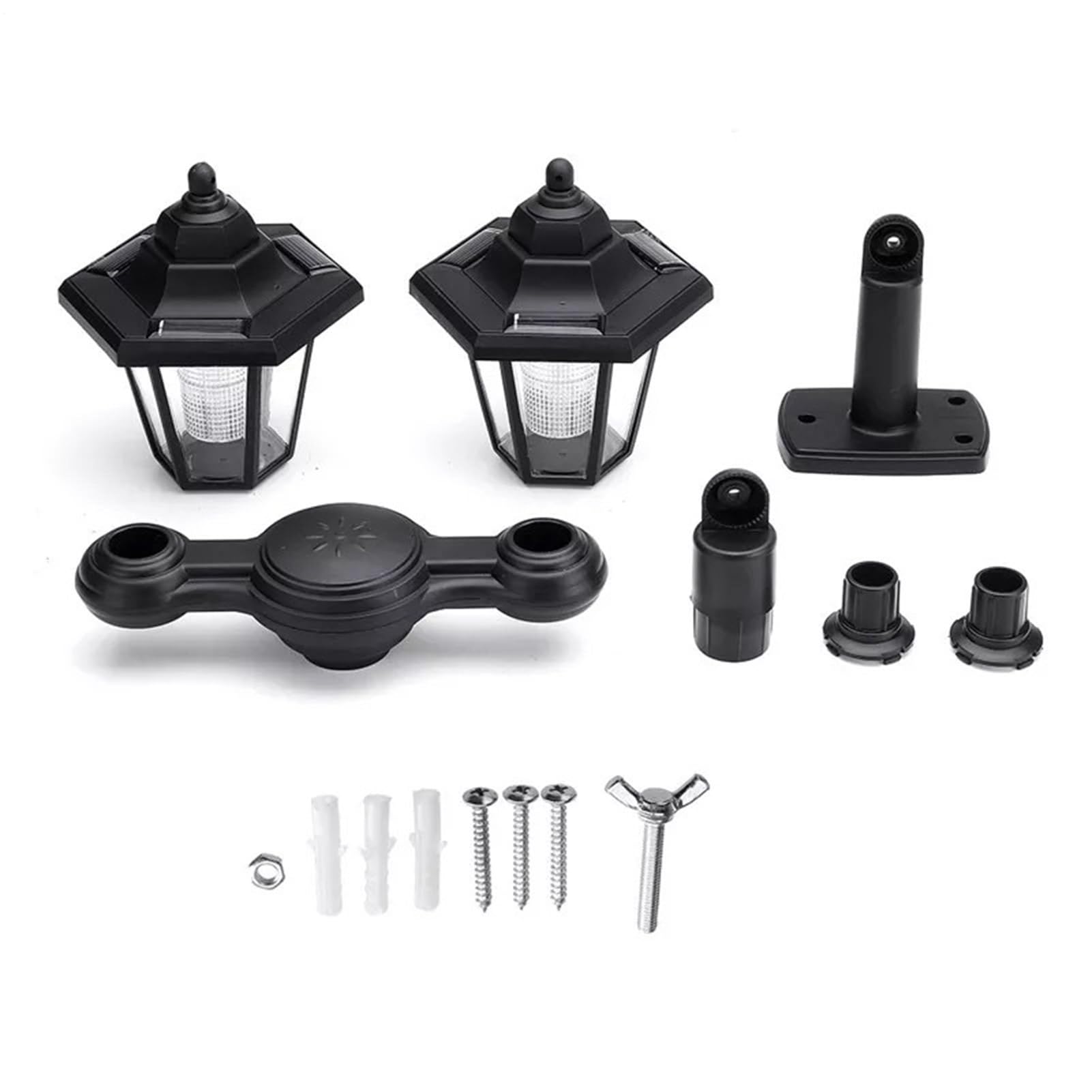 Lampy Solarne Zewnętrzne Wbijane Lampy Ogrodowe Odporne na Warunki