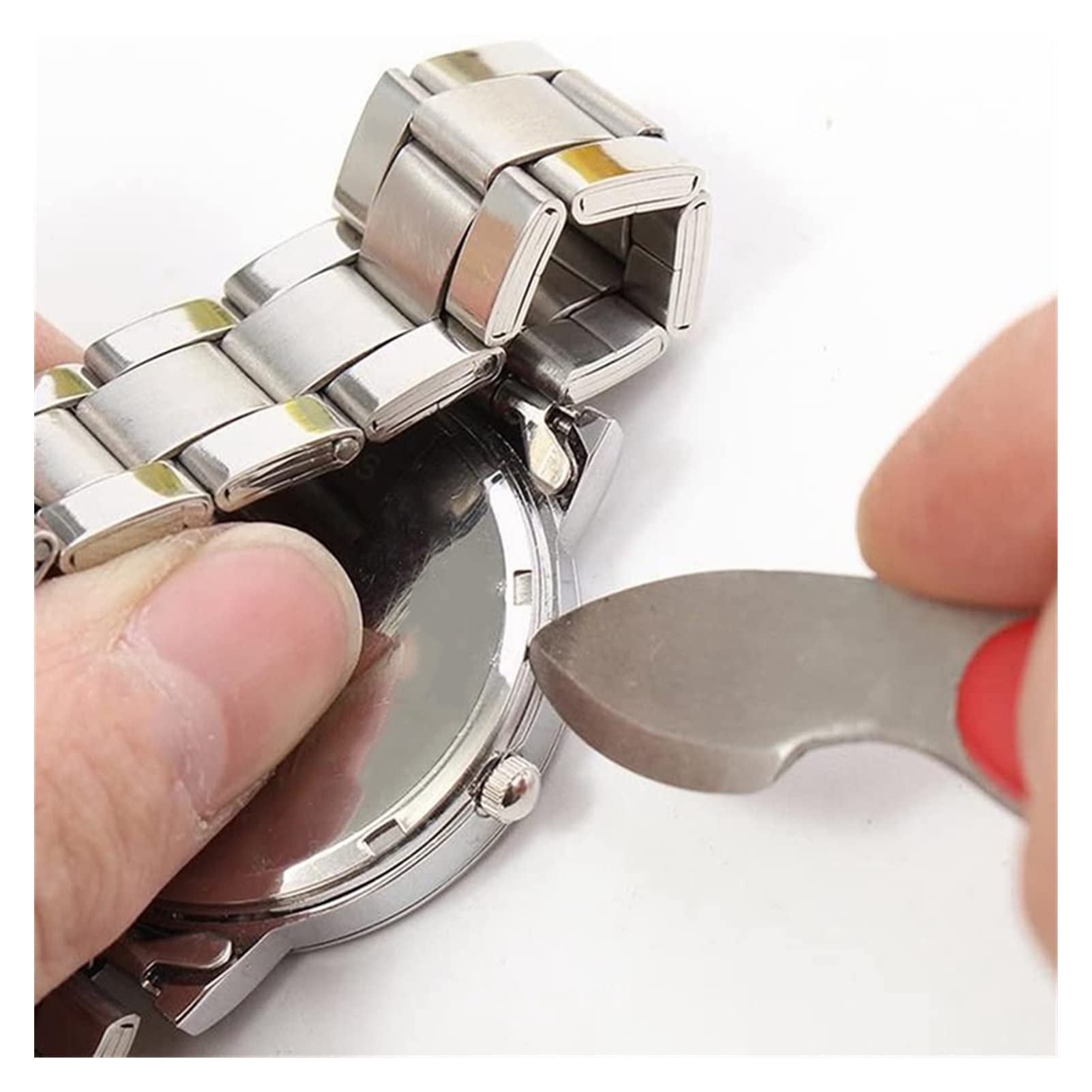 Kit d'outils de Remplacement de Piles de Montre 22 pièces - Outil de réparation de Montre Professionnel Ouvre-boîtier de Montre Kit d'outils de réparation de Bracelet de Montre