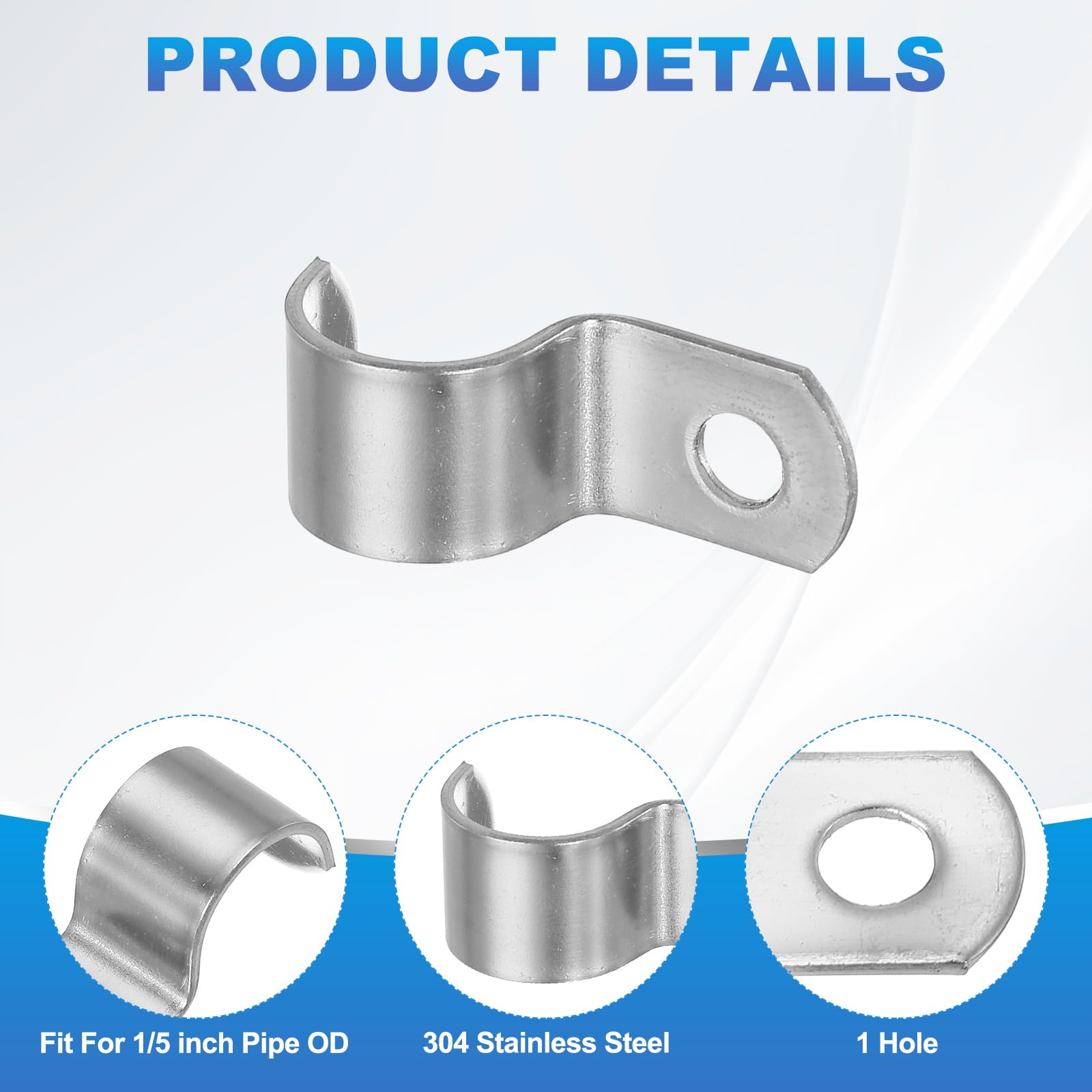 PATIKIL 14mm Rigid Pipe Strap - Image 3