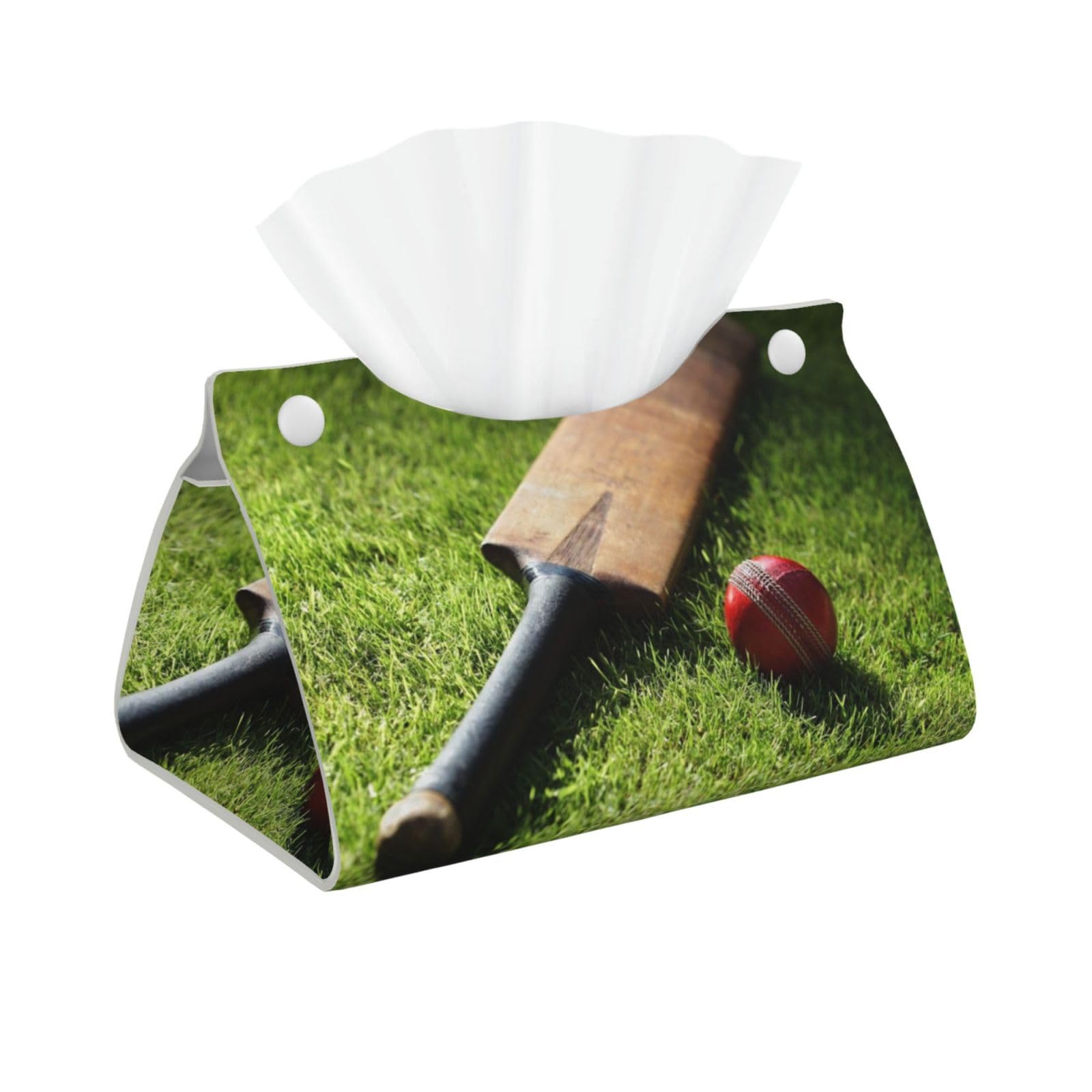 Gongguj As Picture Cricket Bat And Ball, Long Tissue Box Cover Tissue Box Holder Tissue Dispenser Tissue Holder