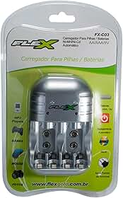Carregador De Pilhas Bivolt P/4pilhas Aa/Aaa/9v S/Pilha