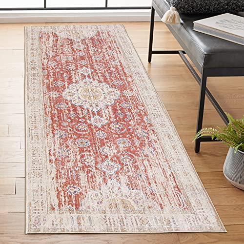 ReaLife Alfombra Lavable a Maquina - Fabricada con Fibras recicladas Persian Distressed...