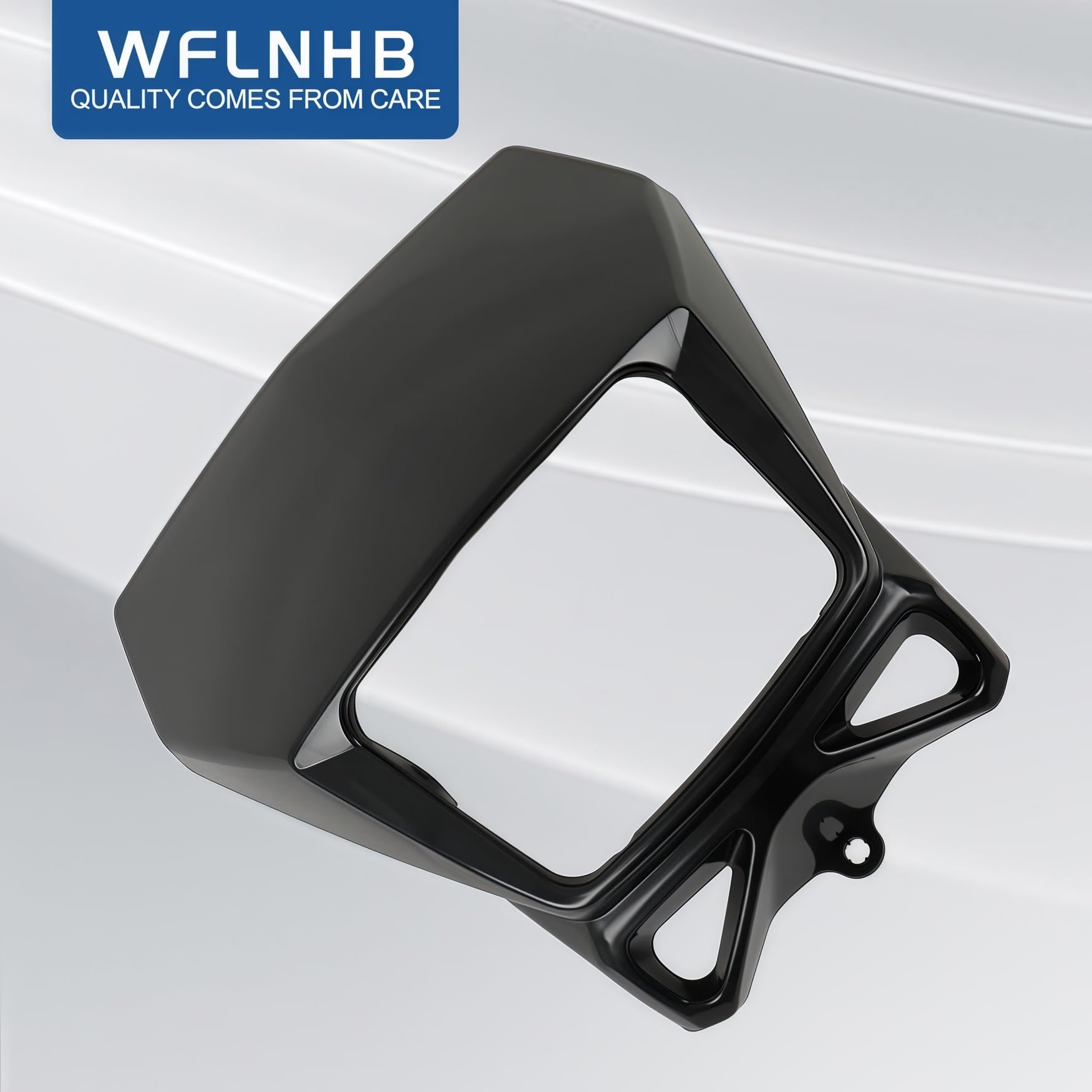 Amazon.com: WFLNHB Black Headlight Shroud Surround Replacement for