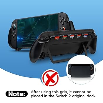 Amazon.com: Mcbazel Console Grip with 5 Game Slots