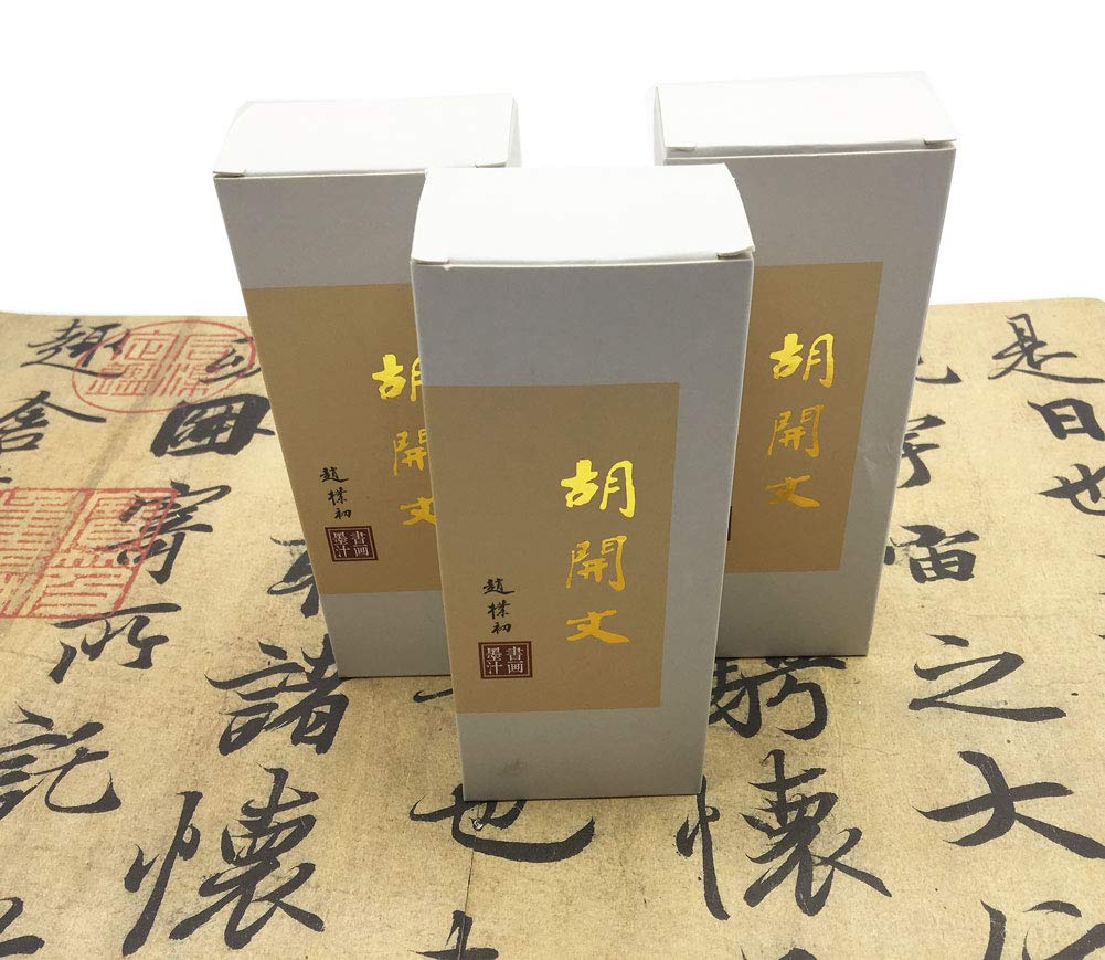 みにすた、書道の墨 呉竹 書道用液 濃墨墨の香No.16 青味 180g CB44-18 : Office WOW