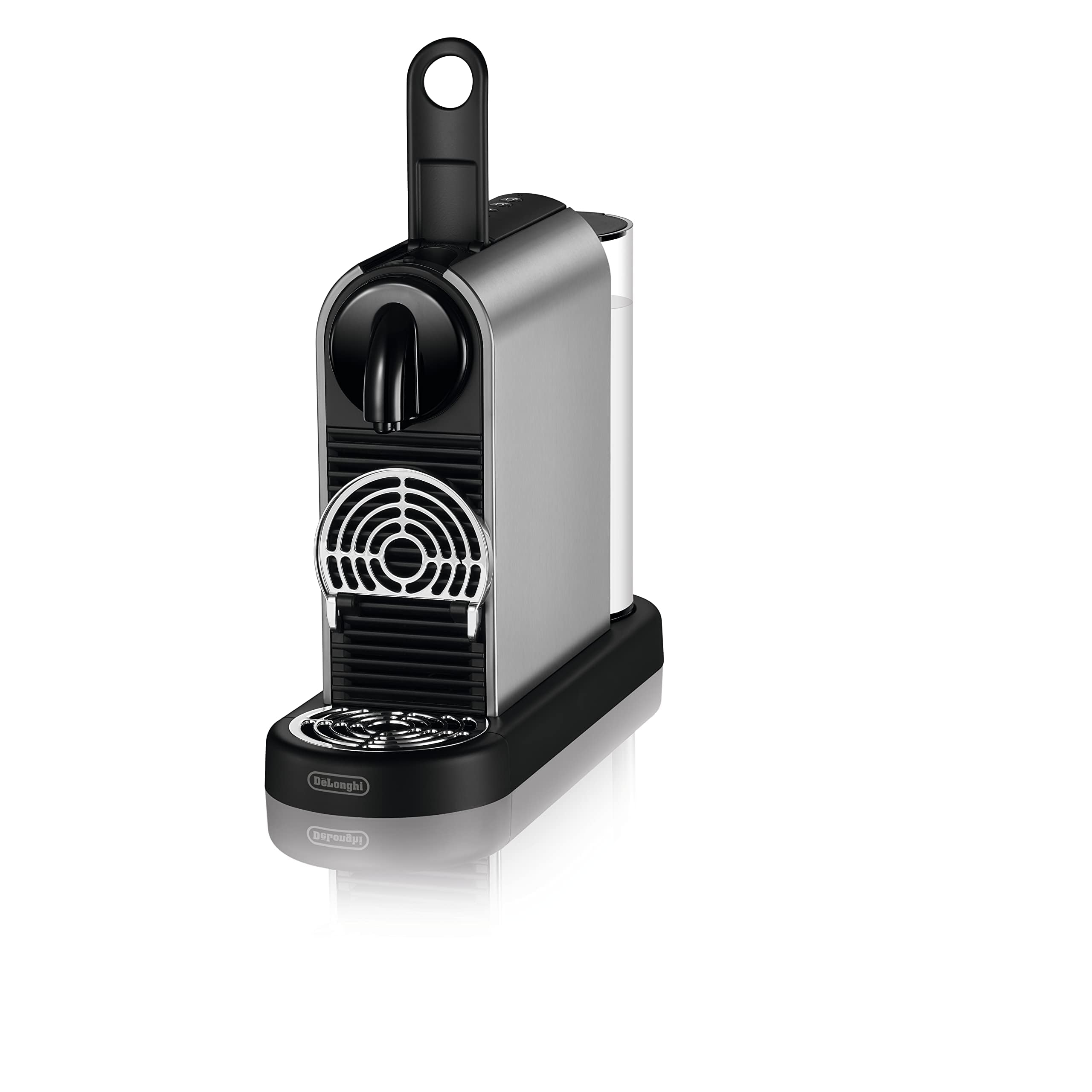Nespresso De'Longhi CitiZ Platinum EN220.T, Cafetera de Cápsulas, Cafetera de Cápsulas Monodosis, 4 Tamaños de Taza, 19 Bares de Presión, 1260W, Titan