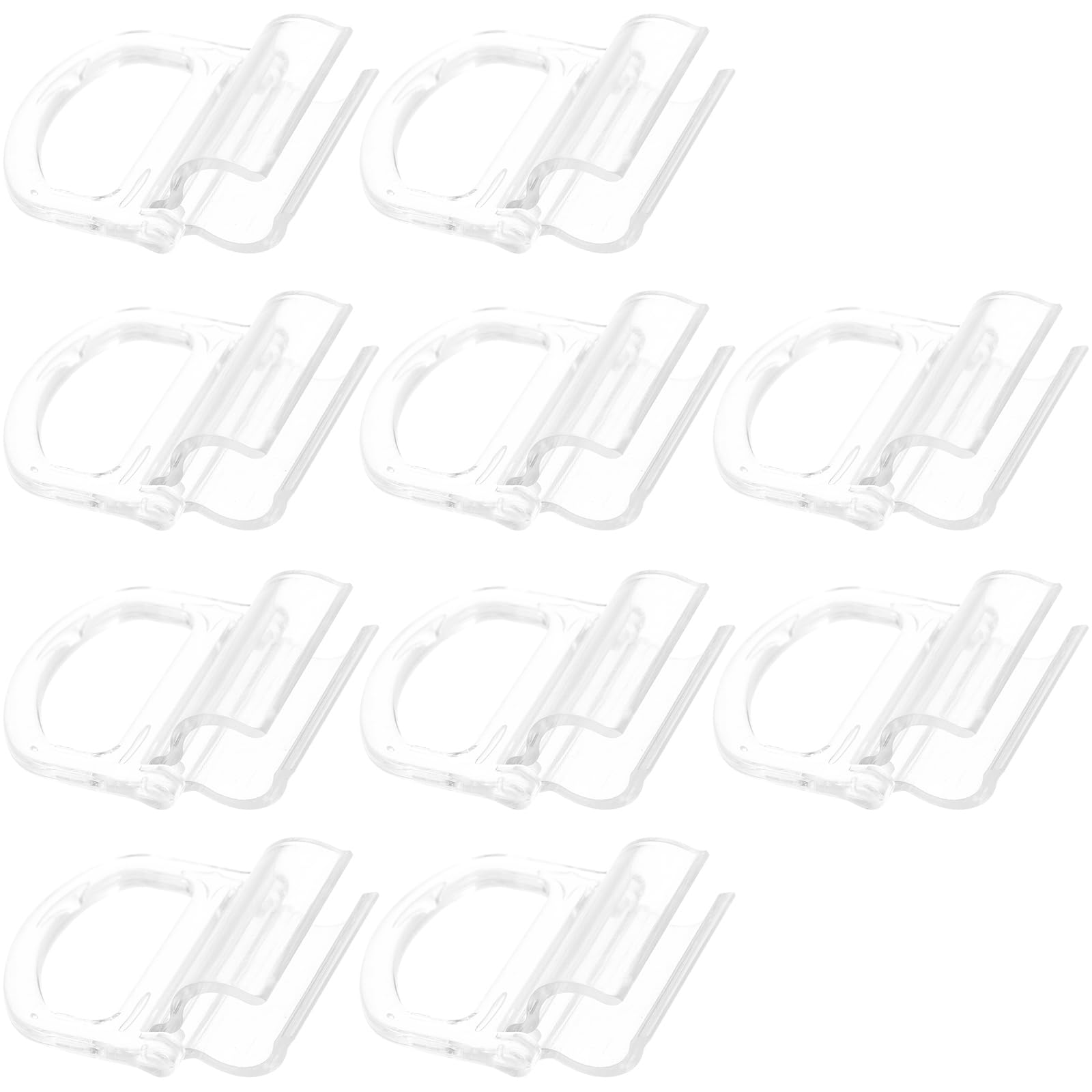 Estores 10 Uds. para Persianas Enrollables Persianas Romanas Herrajes Extraíbles Accesorios para Cortinas Enrollables para El Hogar Toldos Exterior Enrollables