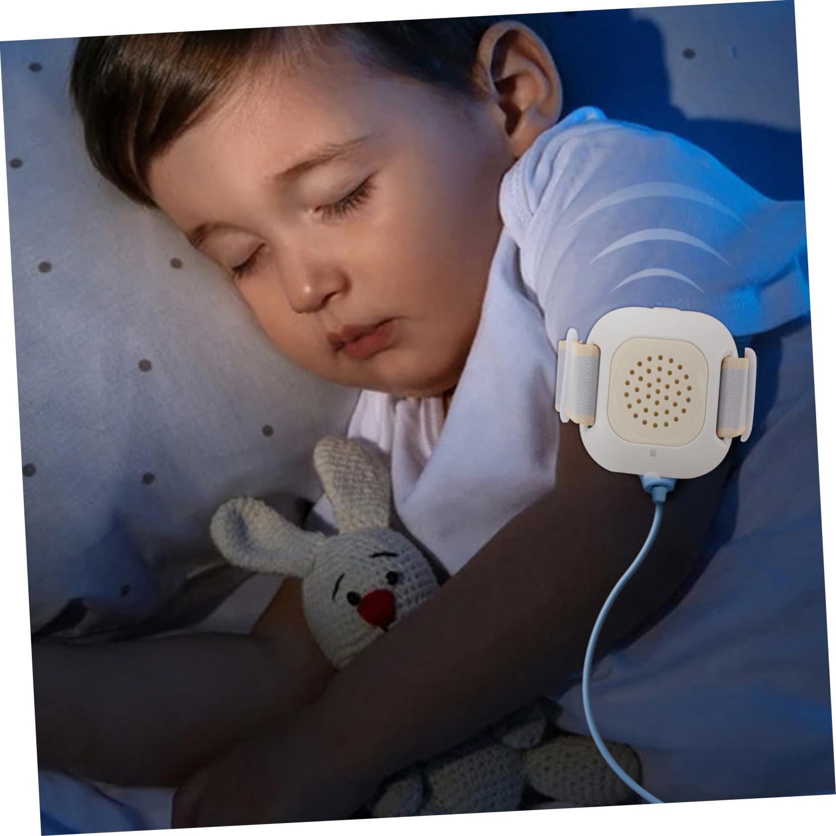 Hemobllo Capteur Énurésie Nocturne Alarme Forte Vibration Pour Bébés Adultes Personnes Âgées Surveillance Nuit Prévention Érythème Fessier Santé Familiale