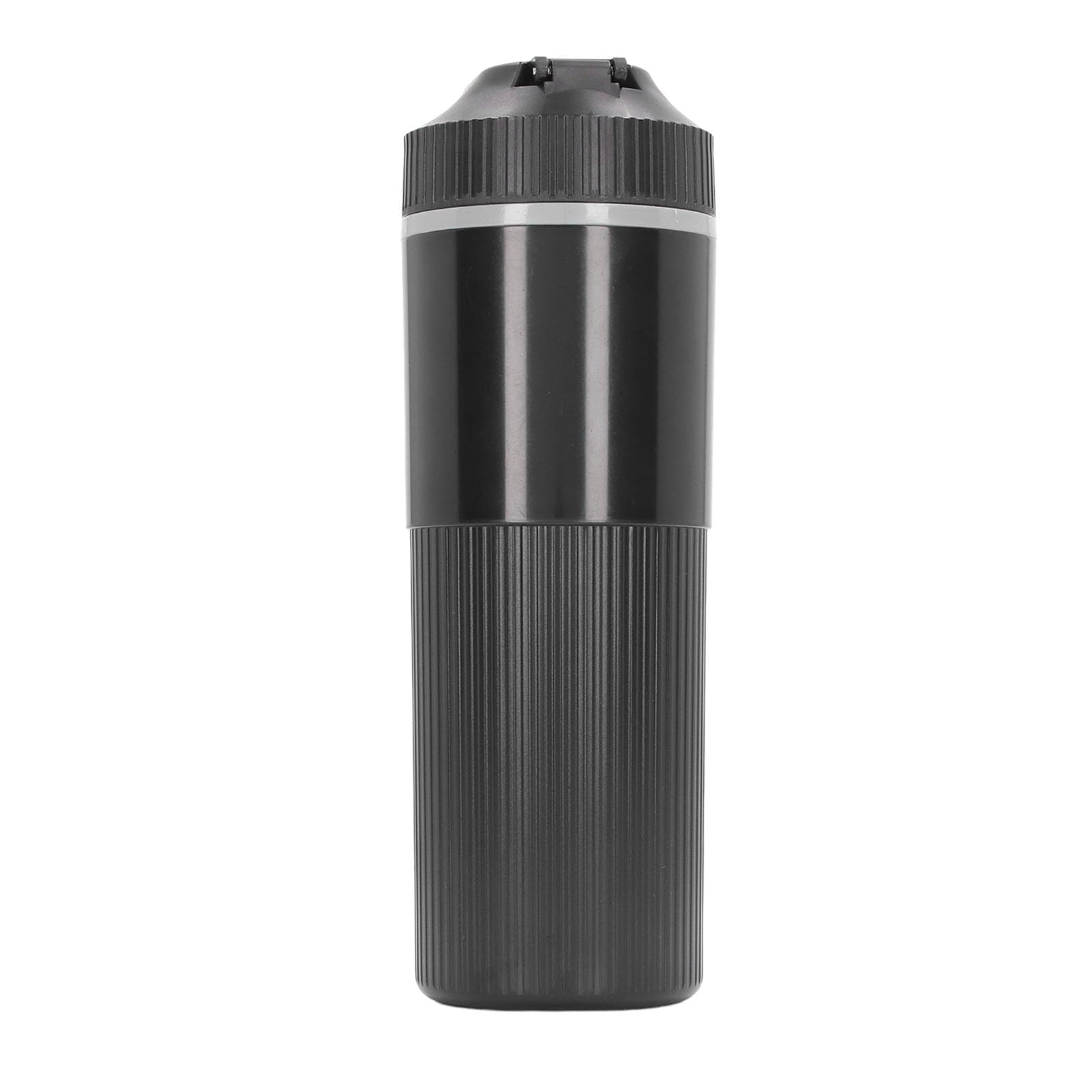 Taza Calefactora Inteligente de Acero Inoxidable con Hervidor Eléctrico para Coche con Pantalla de Temperatura para Viajes (BLACK)
